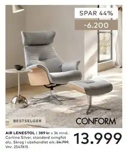 Skeidar AIR LENESTOL tilbud