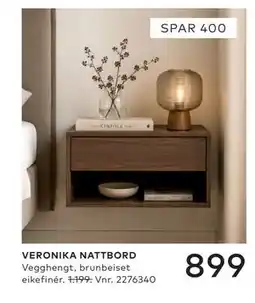 Skeidar VERONIKA NATTBORD tilbud
