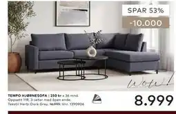 Skeidar TEMPO HJØRNESOFA tilbud