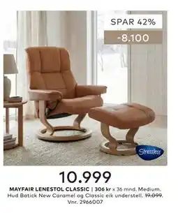 Skeidar MAYFAIR LENESTOL CLASSIC tilbud