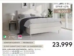 Skeidar OPAL JUBILEUM KONTINENTAL tilbud