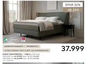 Skeidar CARAT KONTINENTAL tilbud
