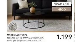 Skeidar MARSEILLE TEPPE tilbud