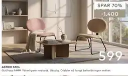 Skeidar ASTRID STOL tilbud