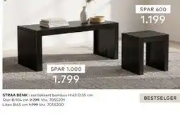 Skeidar STRAA BENK tilbud