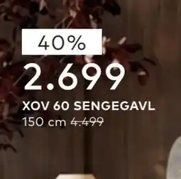 Skeidar XOV 60 SENGEGAVL tilbud