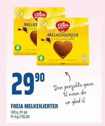 Coop Obs Freia melkehjerter tilbud
