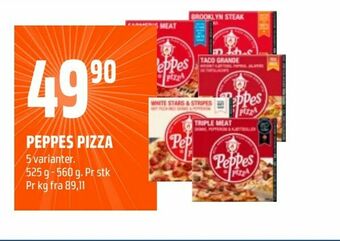 Coop Obs Peppes pizza tilbud