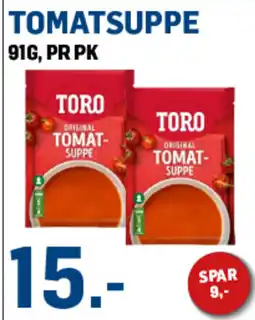 Price Lagerbutikk Toro Tomatsuppe tilbud