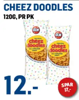 Price Lagerbutikk Olw cheez doodles tilbud