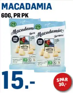Price Lagerbutikk Macadamia tilbud