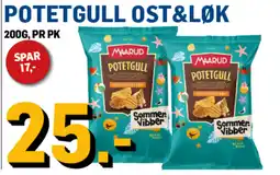 Price Lagerbutikk Maarud Potetgull Ost & Løk tilbud