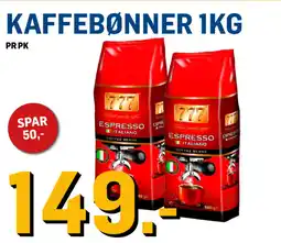 Price Lagerbutikk 777 kaffebønner tilbud