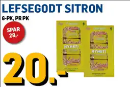 Price Lagerbutikk Lefsegodt sitron tilbud