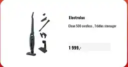 Skousen Electrolux Clean 500 cordless tilbud
