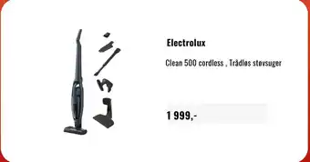 Electrolux Clean 500 cordless