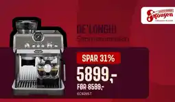 Skousen De'longhi Espressomaskin tilbud