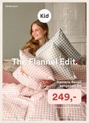 Høstens flanell sengesett, Medlemspris