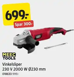 Jula Meec tools Vinkelslipper tilbud