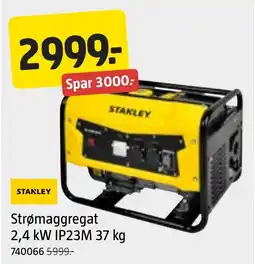 Jula Stanley strømaggregat tilbud