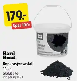 Jula Hard Head Reparasjonsasfalt tilbud