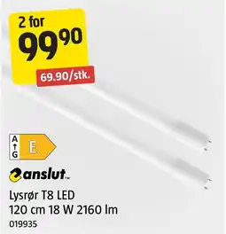 Jula anslut Lysrør T8 LED tilbud