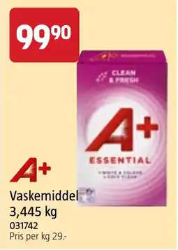 Jula A+ Vaskemiddel tilbud