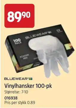 Jula Bluewear Vinylhansker tilbud