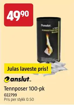 Jula anslut Tennposer tilbud