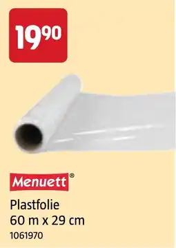 Jula Menuett Plastfolie tilbud