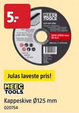 Jula Meec tools kappeskive tilbud