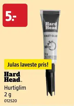 Jula Hard Head Hurtiglim tilbud