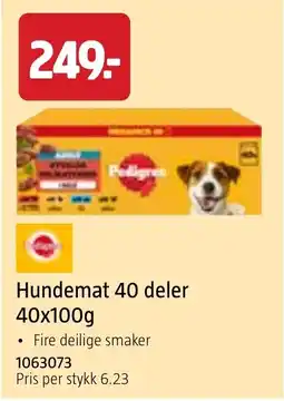 Jula Pedigree hundemat tilbud