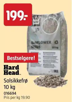 Jula Hard Head Solsikkefrø tilbud