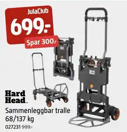 Jula Hard Head sammenleggbar tralle tilbud