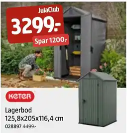Jula Keter Lagerbod tilbud