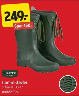 Jula Kayoba Outdoor Gummistøvler tilbud