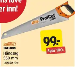 Jula Bahco håndsag tilbud