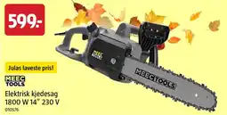 Jula MeeC Tools elektrisk kjedesag 14" tilbud