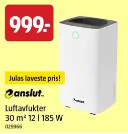 Jula anslut Luftavfukter tilbud