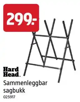 Jula Hard Head sammenleggbart sagbukk tilbud