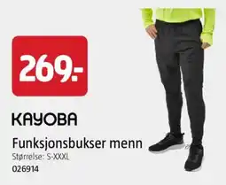Jula Kayoba funksjonsbukser menn tilbud