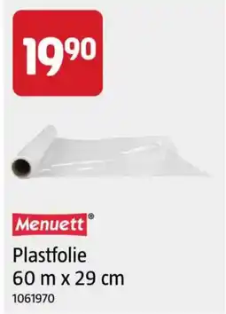 Jula Menuett Plastfolie tilbud