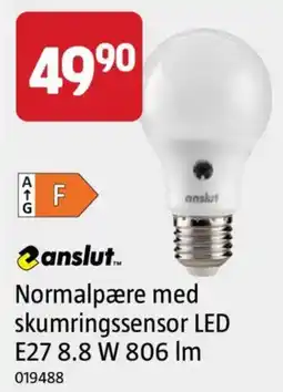 Jula anslut Normalpære med skumringssensor LED tilbud