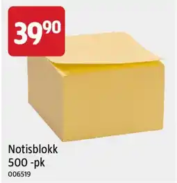 Jula Notisblokk tilbud