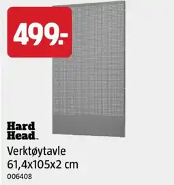 Jula Hard Head Verktøytavle tilbud
