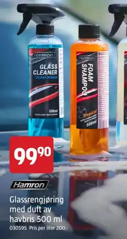 Jula Hamron glassrengjøring med duft av havbris tilbud