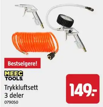 MEEC TOOLS Trykkluftsett