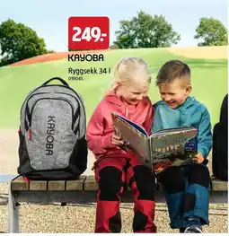 Jula Kayoba Ryggsekk 34 l tilbud