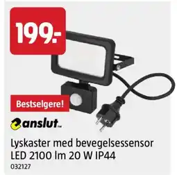 Jula anslut lyskaster med bevegelsessensor tilbud